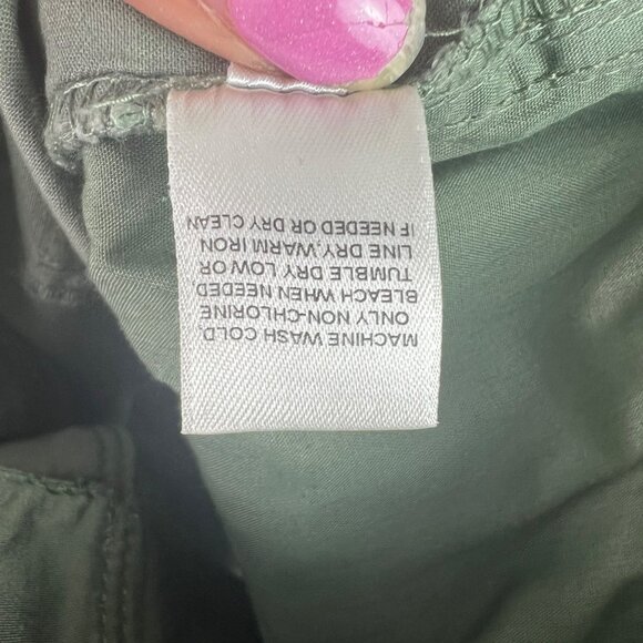 🟣🟣🟣 WHBM Womens Size 2 Green Stretchy Mini Skirt - Picture 6 of 7